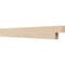Ekena Millwork 2in. W x 4in. H x 32in. L Chapel Hill Woodgrain TimberThane Rafter Tail, Primed Tan RFTUR02X04X32CHPRCPR - alternate 1